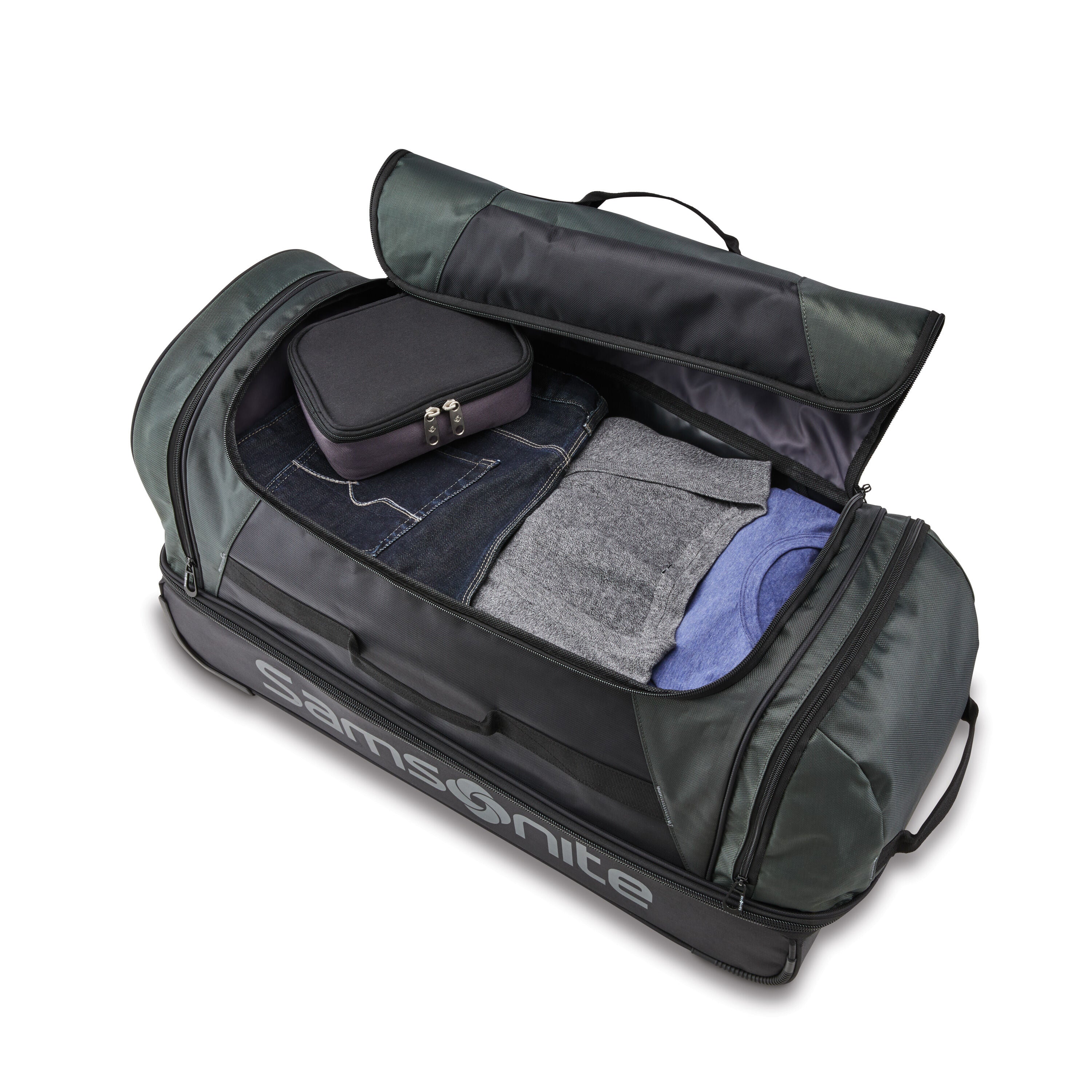 Samsonite Andante 2 32 Drop Bottom Wheeled Duffle